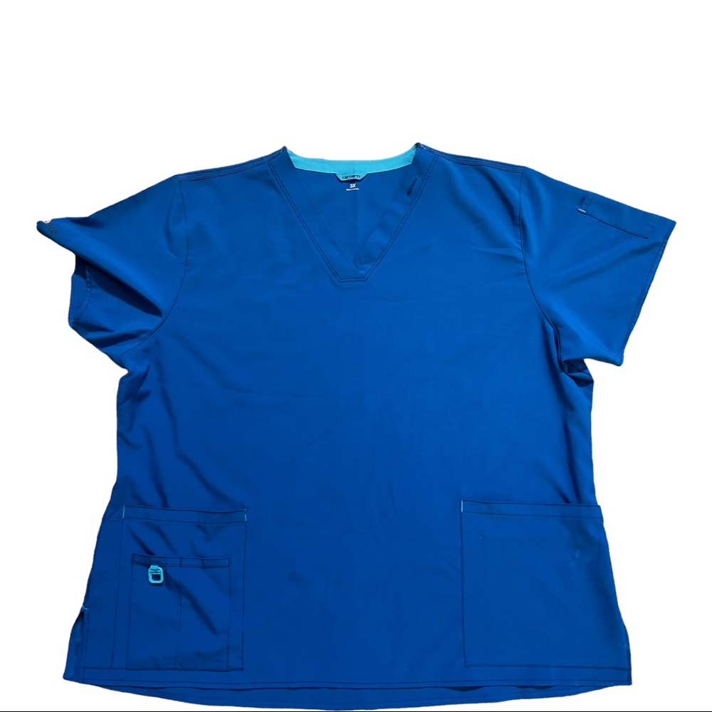 Royal Blue Scrub Top